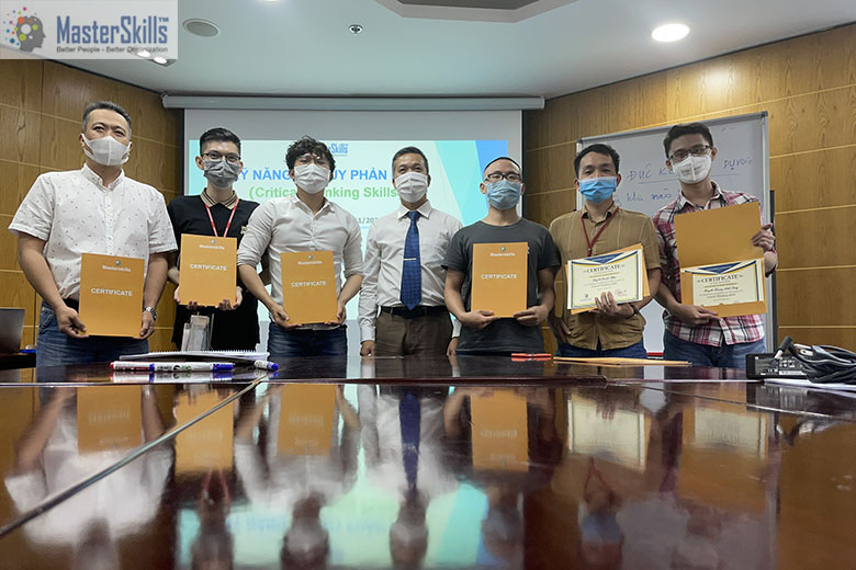 Course delivery photo for Critical Thinking at Ajinomoto Vietnam Company