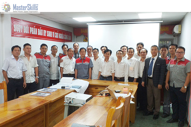 Course delivery photo for Teamwork Skills at CADIVI Mien Dong Electric Cable Joint Stock Company