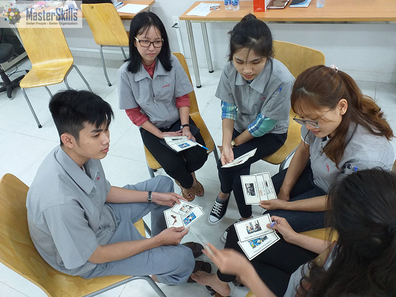 Course delivery photo for Professional Work Practices at Dongil Rubber Belt Vietnam Co., Ltd.