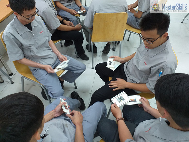 Course delivery photo for Professional Work Practices at Dongil Rubber Belt Vietnam Co., Ltd.