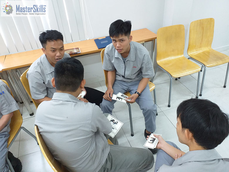 Course delivery photo for Professional Work Practices at Dongil Rubber Belt Vietnam Co., Ltd.