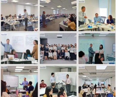 Hình ảnh lớp học thực tế tại Masterskills
